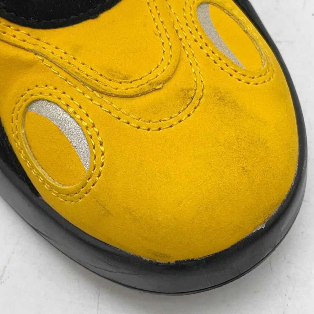 Fashion Lace up Sneakers Mens Size 42 Yellow/ Black Skateboard Shoes